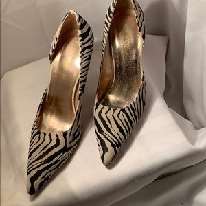 Zebra Print Dorsey Pumps 👠👠